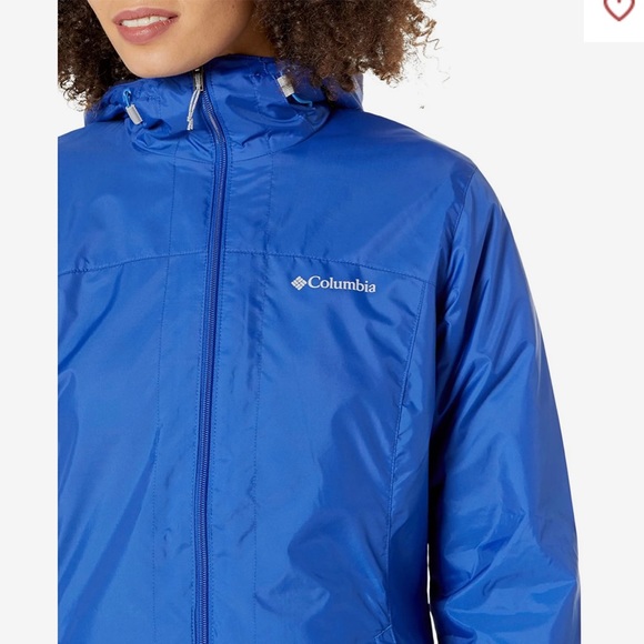 NWT Women’s Small Columbia Switchback™ Sherpa Lined Waterproof Jacket Vivid Blue - Picture 3 of 15